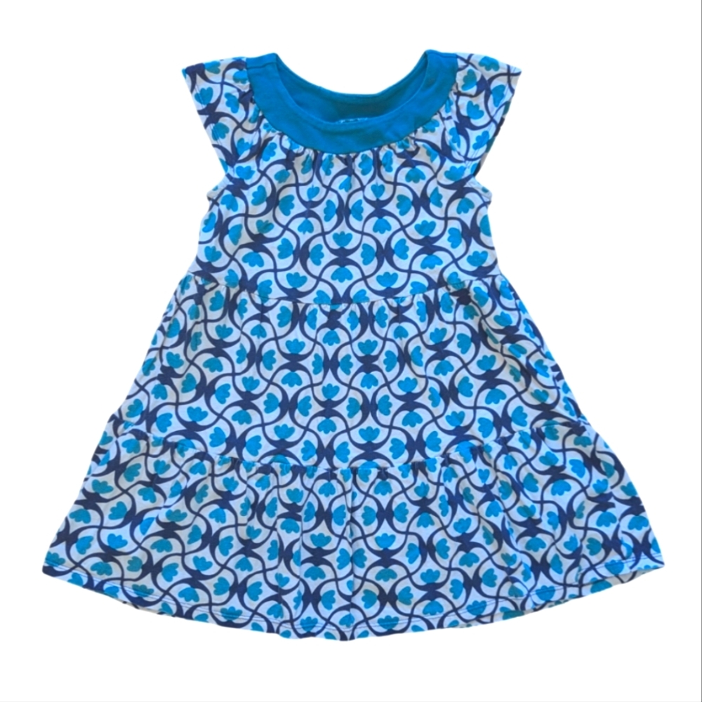 PLAY Tea Collection Tiered Skirt Floral Dress - Size 5